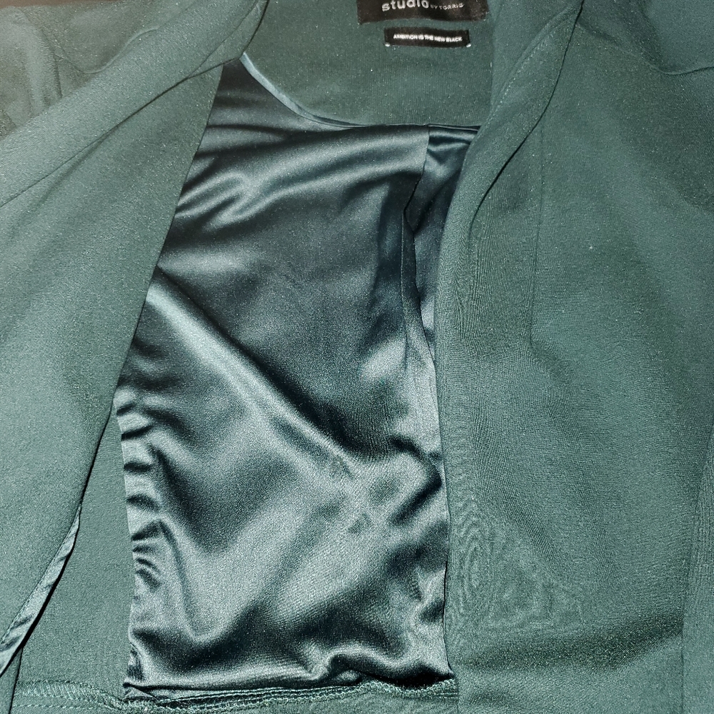 Hunter Green Torrid Blazer